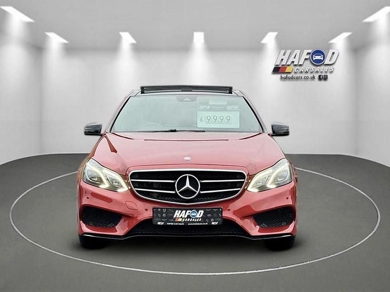 Used Mercedes E220 Premium 2016 Red Sedan