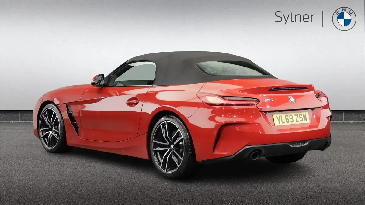 Used BMW Z4 M Sport 194 HP (142 kW) 2020 Red Cabriolet