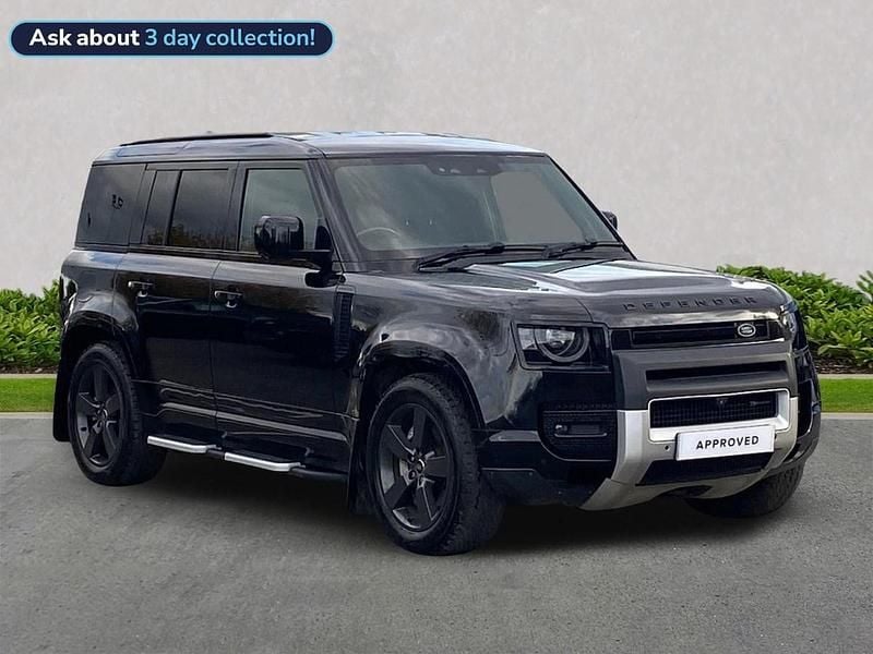 Black Used 2023 Land Rover Defender HSE Dynamic SUV | £55,568 (Good price) - Image 1/4