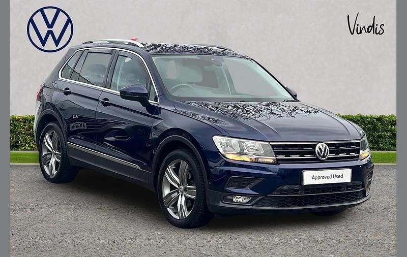 Used VW Tiguan Match 150 HP (110 kW) 2019 Blue SUV