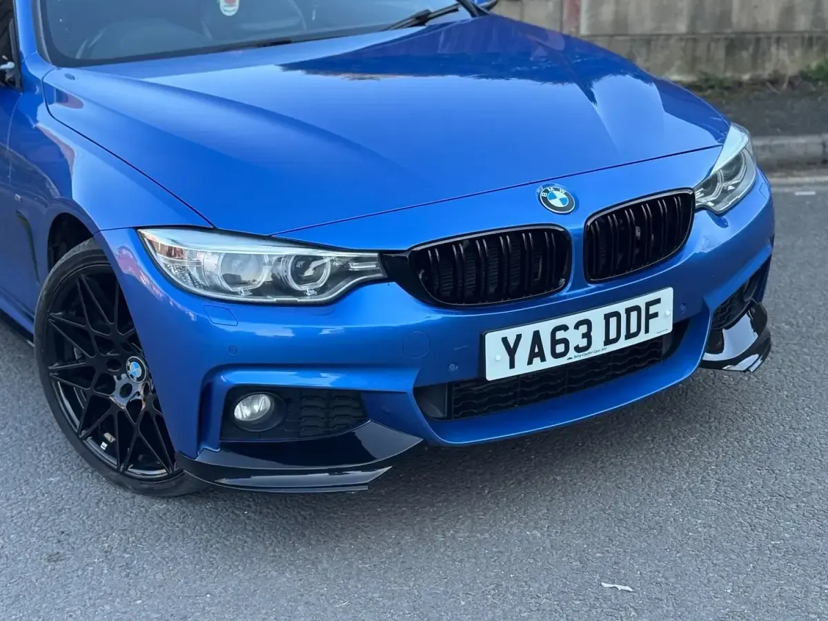 Second-hand BMW 420 M Sport 2014 Albastru Coupe