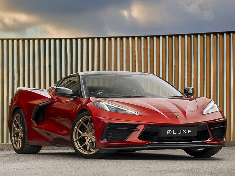 Red Used 2022 Chevrolet Corvette Coupe | £83,898 - Image 1/4