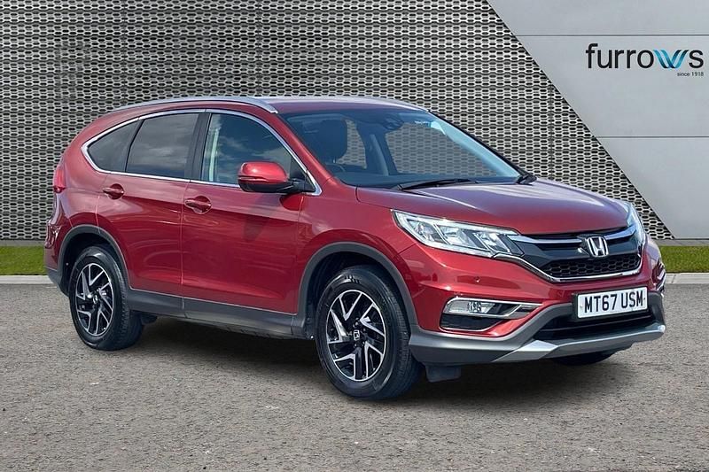 Red Used 2017 Honda CR-V SE Plus SUV | £12,490 (Fair price) - Image 1/4