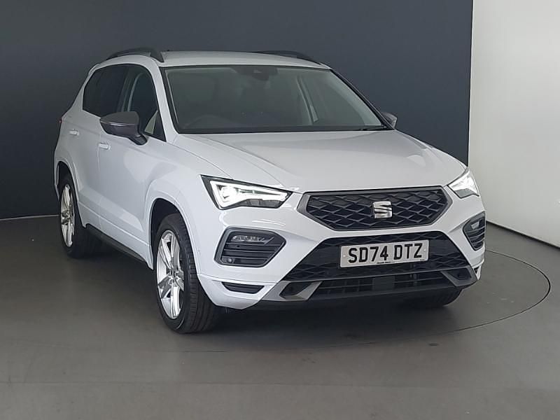 White Used 2024 Seat Ateca FR SUV | £22,498 (Fair price) - Image 1/4