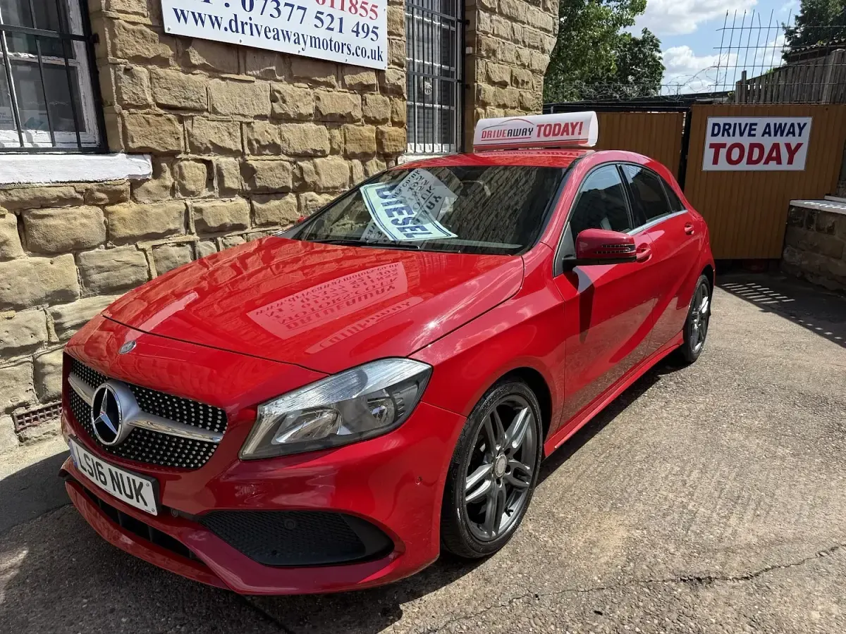 Used Mercedes A200 AMG line 2016 Red Hatchback