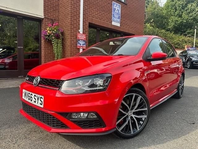 Red Used 2016 VW Polo GTI Hatchback | £8,988 (Good price) - Image 1/4
