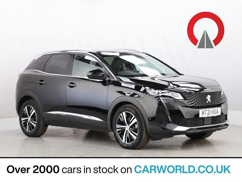 Used Peugeot 3008 GTi 130 HP (95 kW) 2021 Black Hatchback