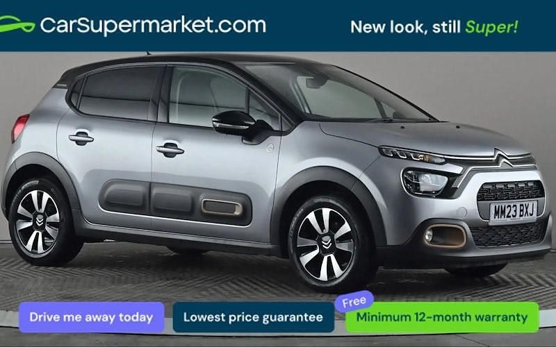 Used Citroën C3 PureTech 83 HP (61 kW) 2023 Grey Hatchback