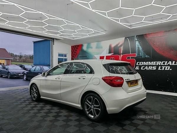 Begagnad Mercedes A180 SE 2018 Vit Halvkombi