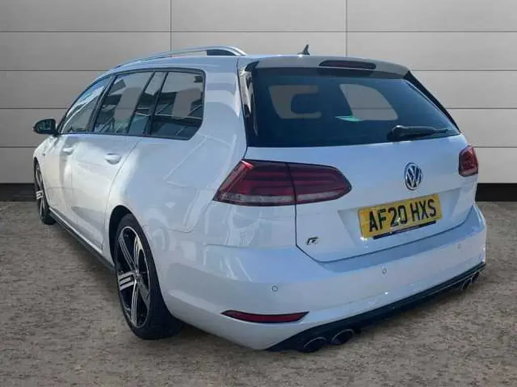 Used VW Golf VII R 300 HP (220 kW) 2020 White Estate
