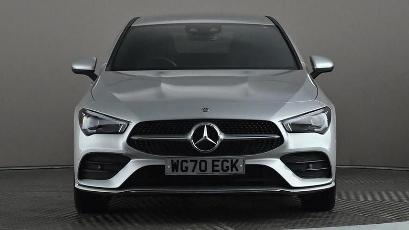 Used Mercedes CLA250e AMG Line Premium 218 HP (160 kW) 2020 Silver Sedan