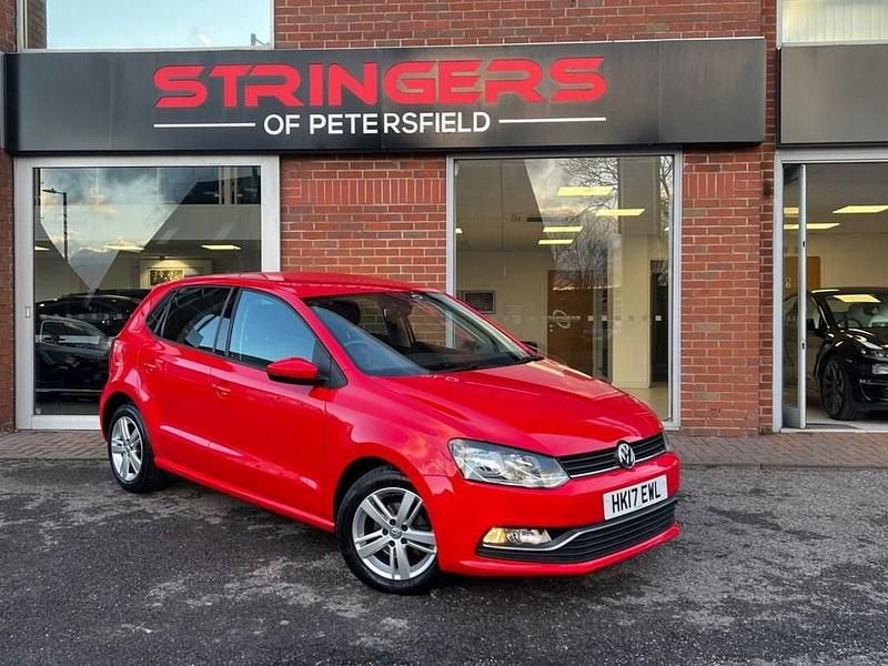 Red Used 2017 VW Polo Edition Hatchback | £9,250 (Fair price) - Image 1/4