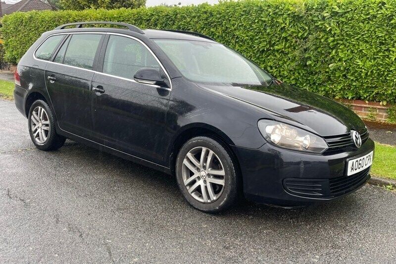 Black Used 2010 VW Golf VI SE Estate | £1,250 (Good price) - Image 1/1