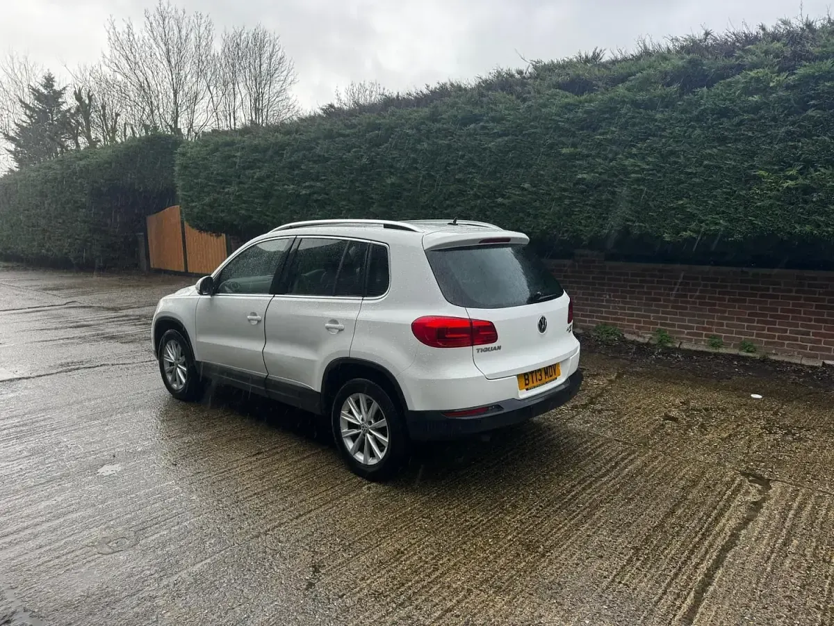 Used VW Tiguan SE 138 HP (101 kW) 2013 White SUV