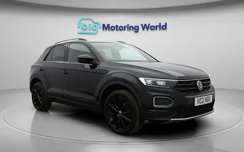 Used VW T-Roc Black Edition 150 HP (110 kW) 2021 Black SUV