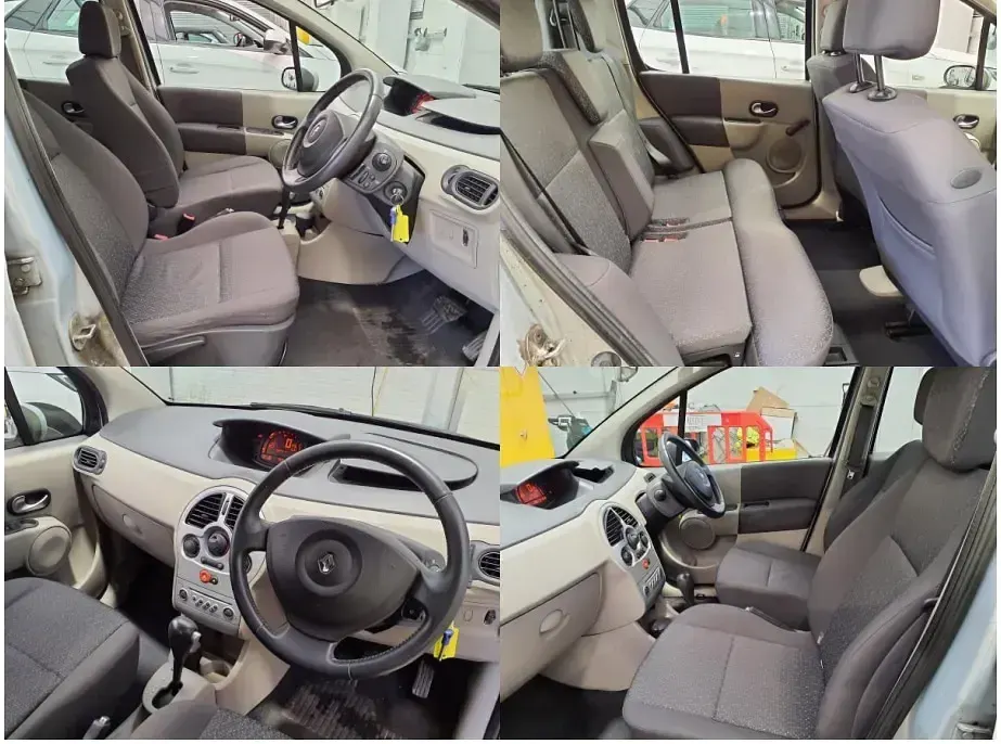 Used Renault Modus Dynamique 112 HP (82 kW) 2005 Silver MPV