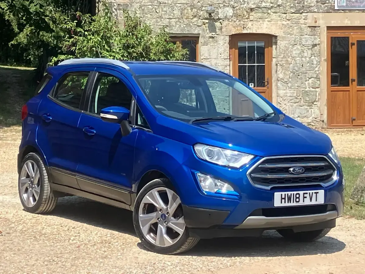 Used Ford Ecosport Titanium 2018 Blue SUV