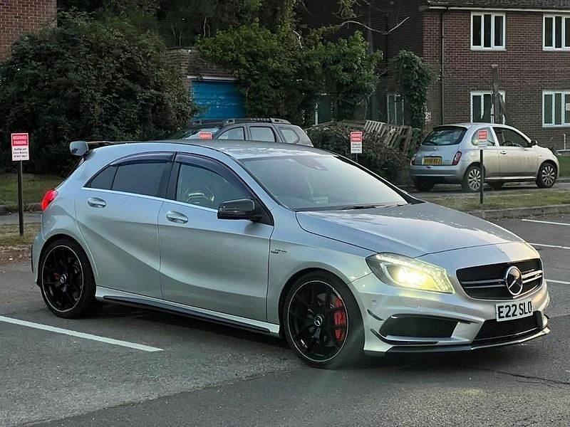 Polar silver Used 2013 Mercedes A45 AMG AMG | £12,500 (Fair price) - Image 1/4