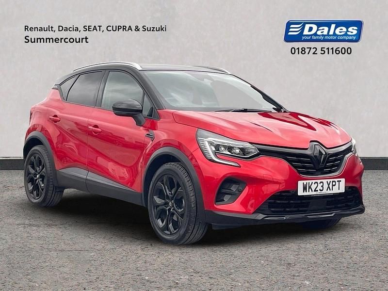 Id metallic flame red/diamond black Used 2023 Renault Captur Rive Gauche SUV | £16,000 (A bit pricey) - Image 1/3