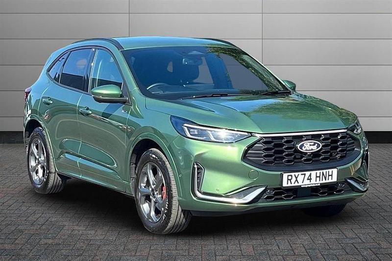 Bursting green Used 2024 Ford Kuga ST-Line SUV | £26,500 (Fair price) - Image 1/3