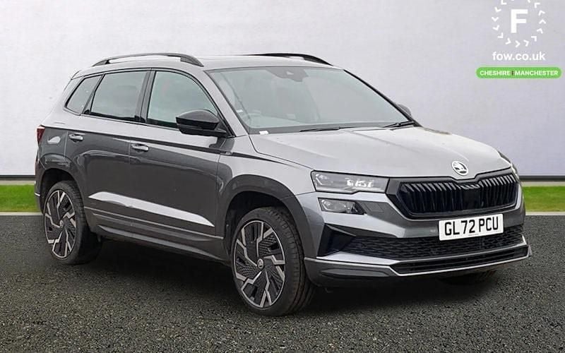 Used Skoda Karoq SportLine 150 HP (110 kW) 2023 Grey SUV