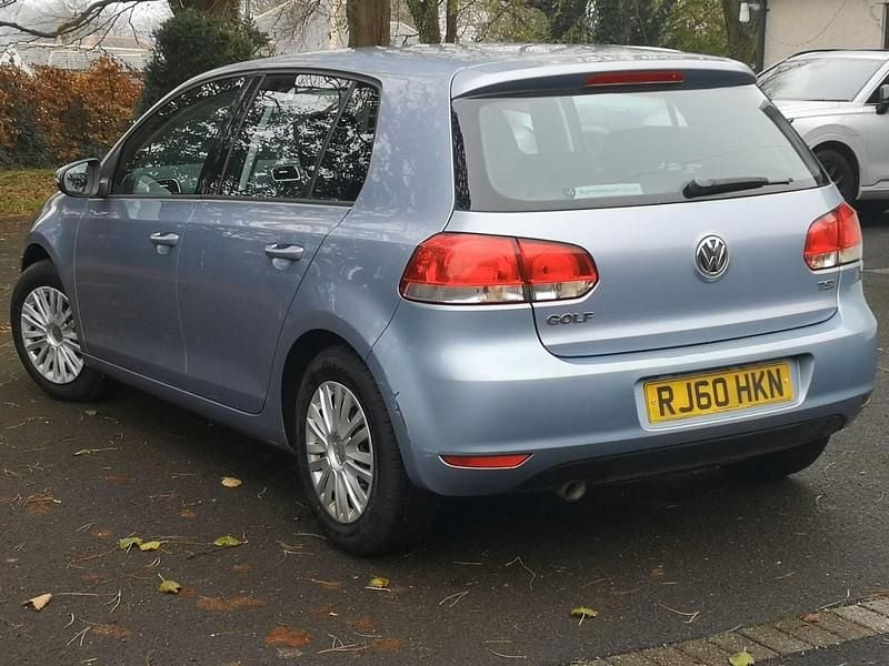 Used VW Golf VI S 2011 Blue Hatchback