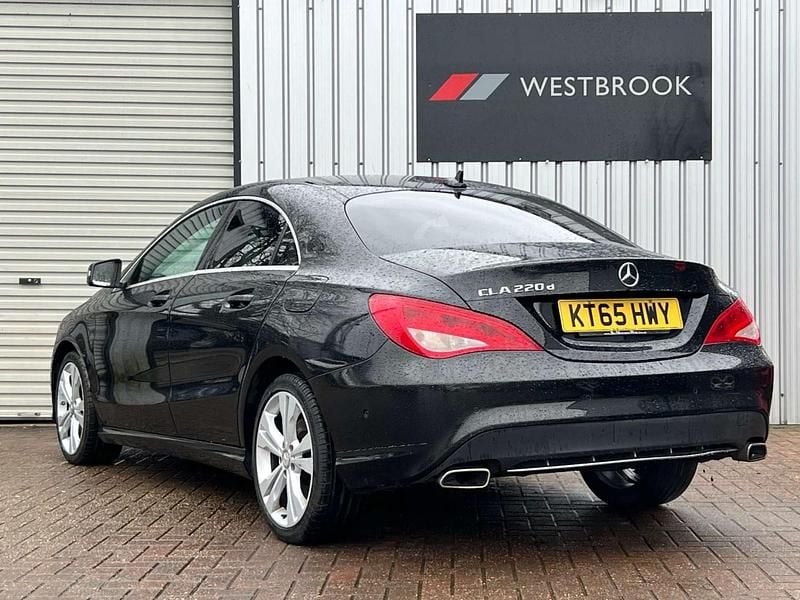 Used Mercedes CLA220 2016 Black Sedan