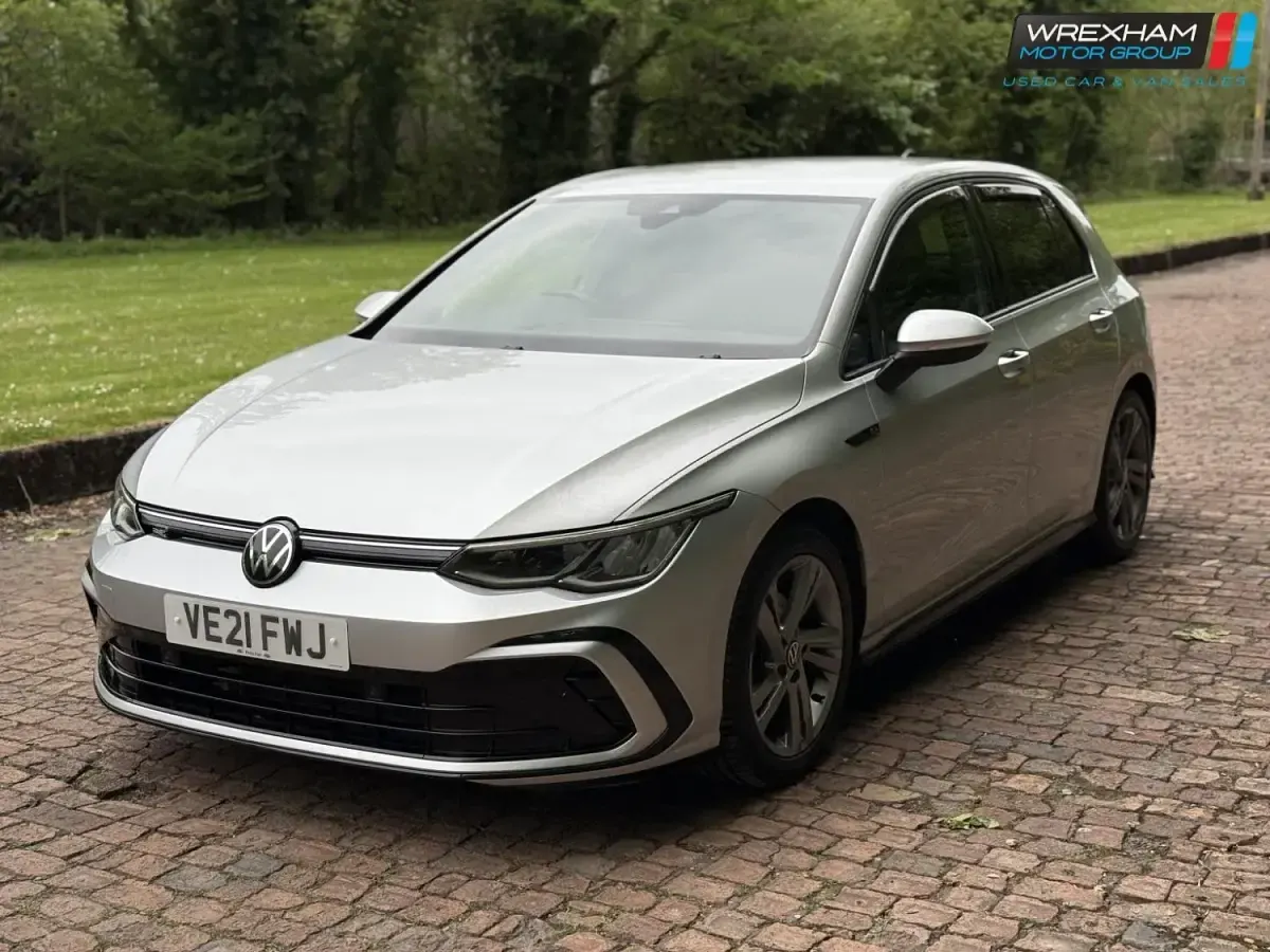Used VW Golf VII R-line 2021 Silver Hatchback