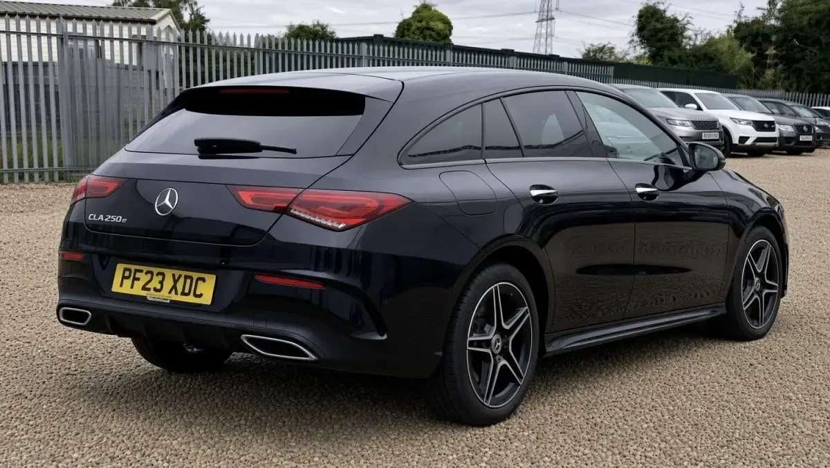 Used Mercedes CLA250e AMG Line Premium 2023 Black Coupe