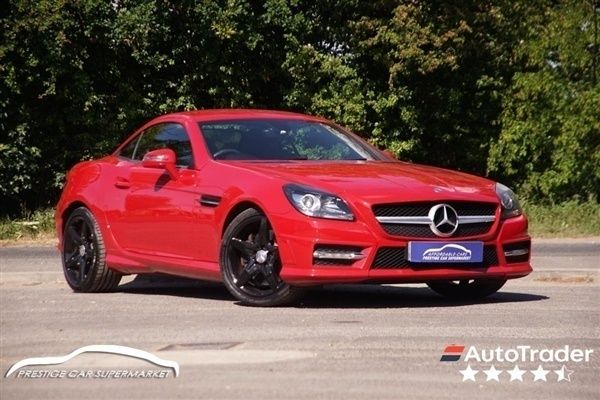 Red Used 2012 Mercedes SLK250 AMG Cabriolet | £8,699 (Fair price) - Image 1/1