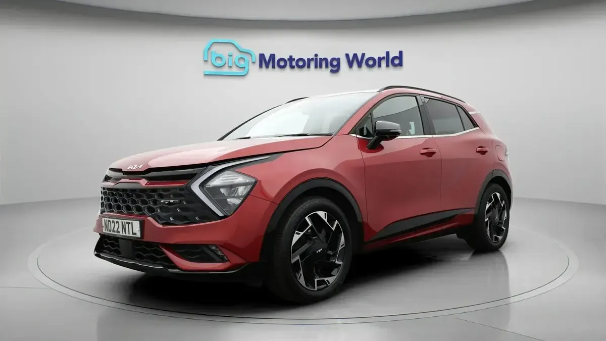 Used Kia Sportage GT-Line 150 HP (110 kW) 2022 Red SUV