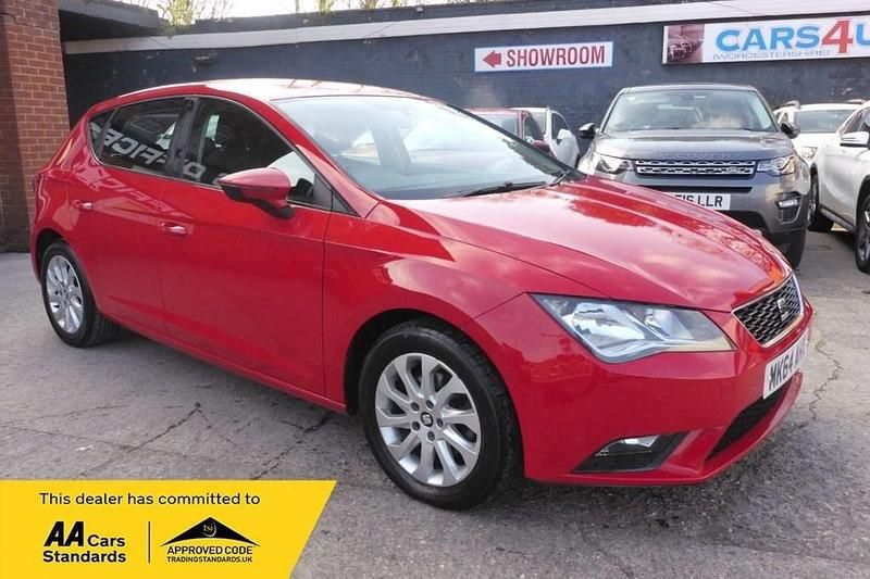 Used Seat Leon SE 140 HP (102 kW) 2014 Red Hatchback