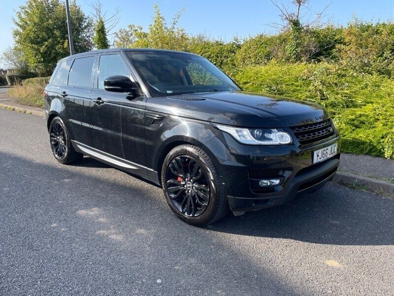 Black Used 2016 Land Rover Range Rover Sport HSE Dynamic SUV | £17,995 (Fair price) - Image 1/4