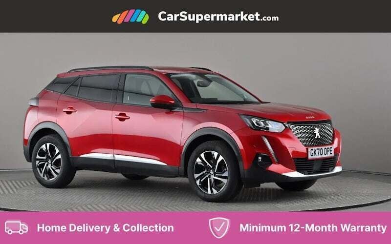 Red Used 2020 Peugeot 2008 Allure SUV | £12,197 (Fair price) - Image 1/4