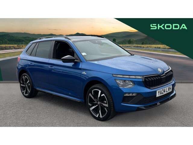 Blue Used 2024 Skoda Kamiq Monte Carlo SUV | £22,004 (Fair price) - Image 1/4