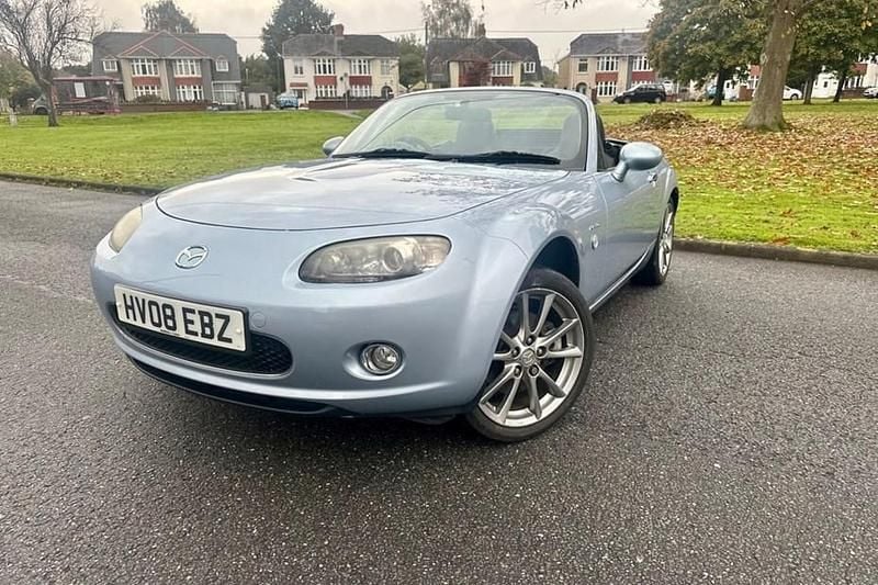 Used Mazda MX5 158 HP (116 kW) 2008 Blue Cabriolet