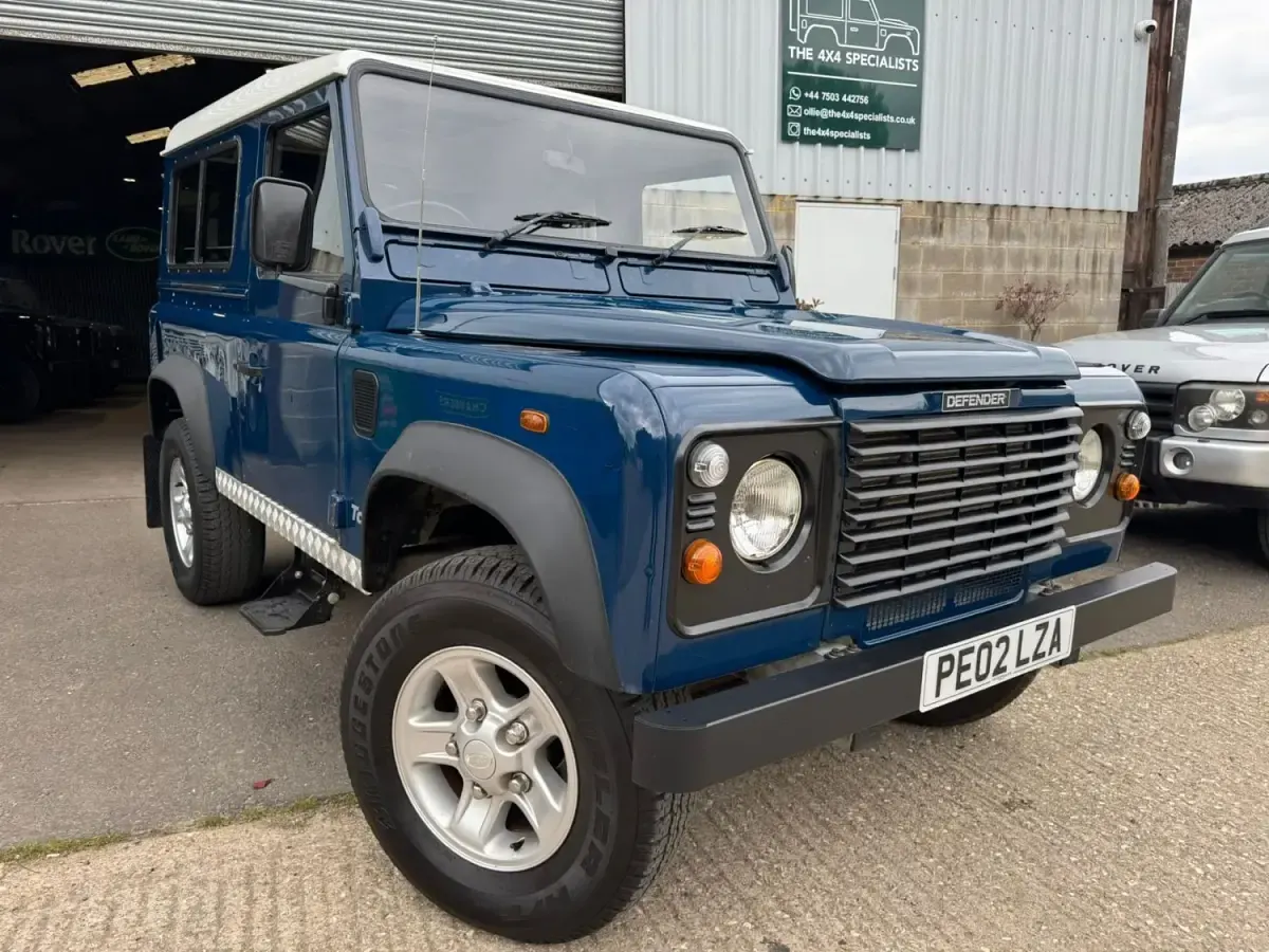 Usado Land Rover Defender 2002 Azul