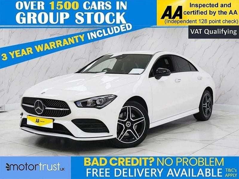 Used Mercedes CLA250e AMG Line Premium 2022 White Sedan