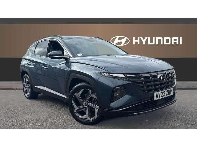 Blue Used 2022 Hyundai Tucson Premium SUV | £19,622 (Good price) - Image 1/4
