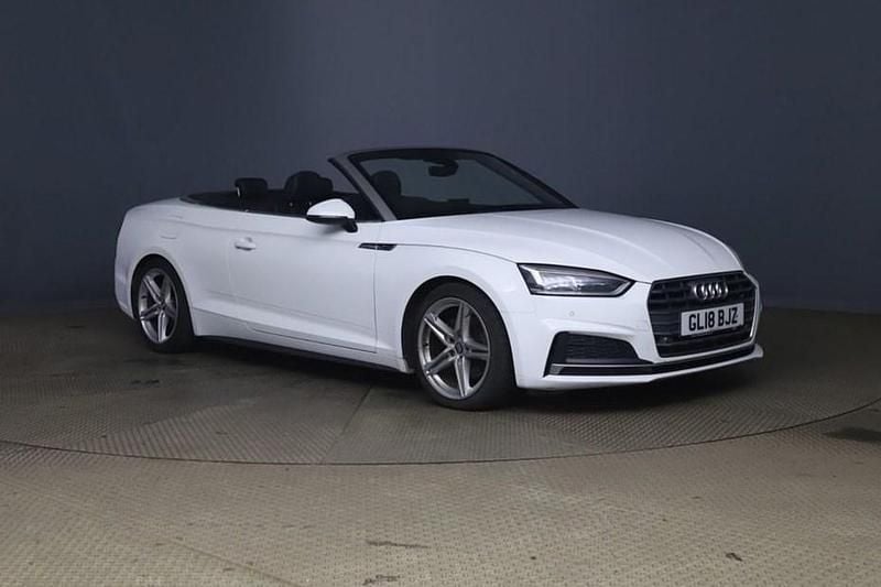 Used 2018 Audi A5 S-Line Cabriolet | £13,399 (Fair price) - Image 1/1