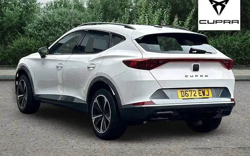 Used Cupra Formentor 150 HP (110 kW) 2022 White SUV