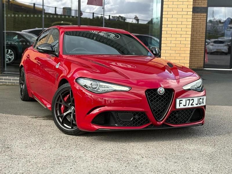 Red Used 2022 Alfa Romeo Giulia Quadrifoglio Sedan | £53,990 (Fair price) - Image 1/4