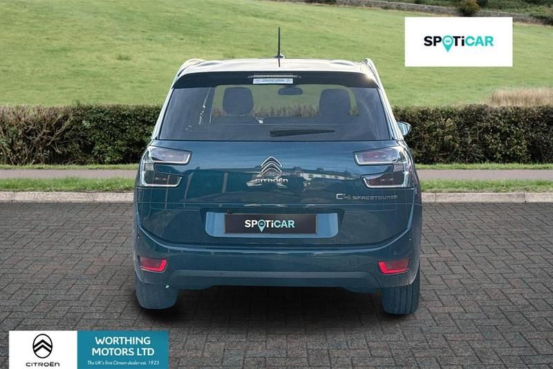Used Citroën C4 SpaceTourer Shine 127 HP (93 kW) 2022 Blue MPV