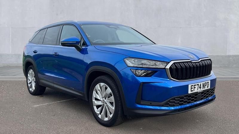 Used Skoda Kodiaq SE L 150 HP (110 kW) 2024 Race blue SUV