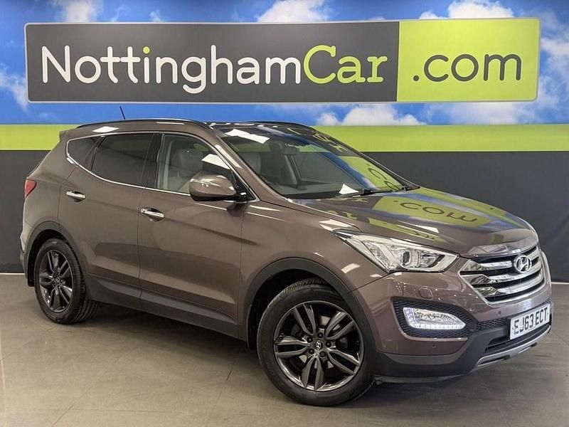 Beige Used 2013 Hyundai Santa Fe Premium SE SUV | £14,595 (Fair price) - Image 1/4
