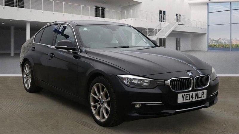 Used BMW 320 Luxury Line 2014 Black Sedan