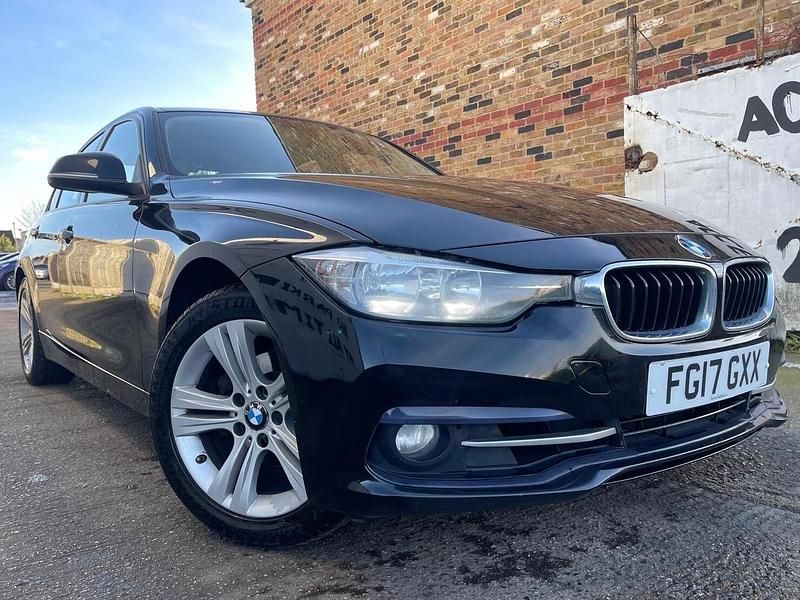 Used BMW 320 Sport Line 2017 Black Sedan