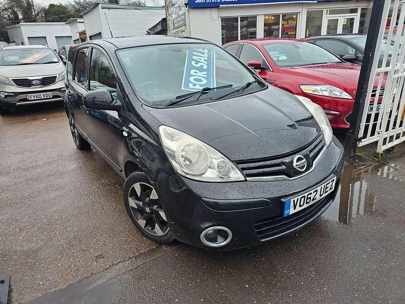 Used Nissan Note N-TEC 2012 Black Hatchback