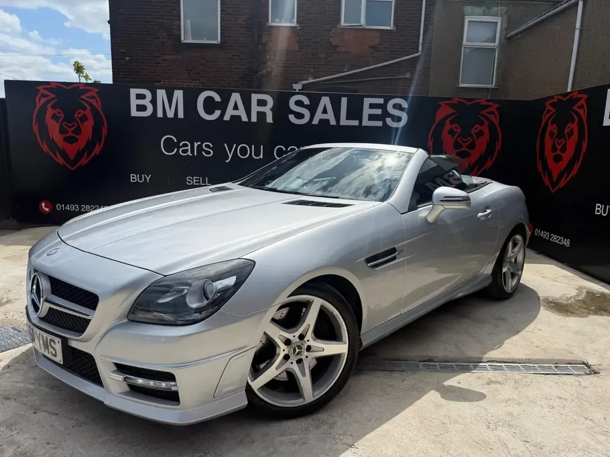 Used Mercedes SLK200 AMG 2012 Silver Cabriolet