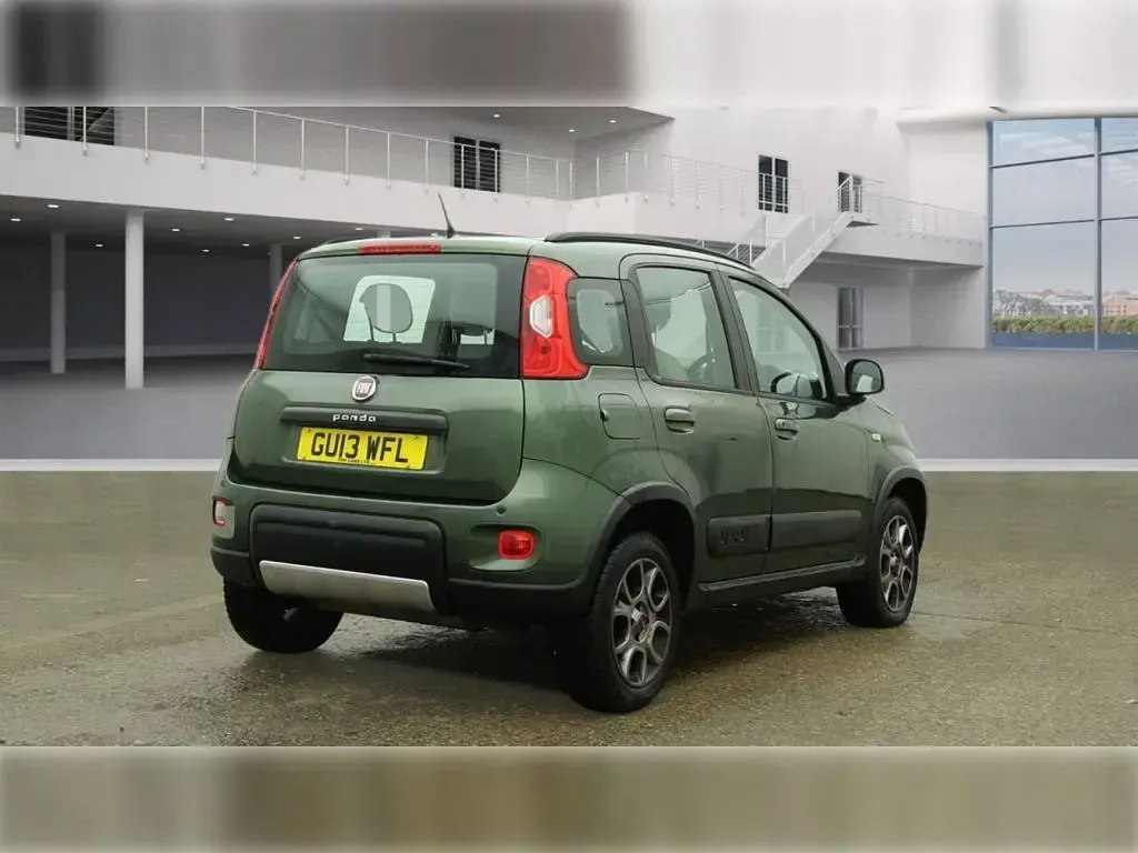 Used Fiat Panda 4x4 S 85 HP (62 kW) 2013 Green Hatchback
